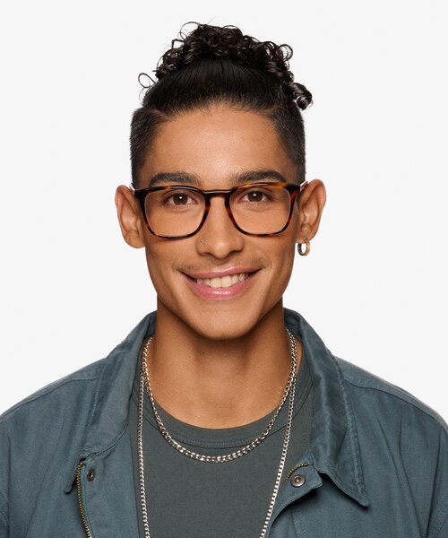 Phoenix Tortoise AcetateEyeglass Frames for Men from EyeBuyDirect