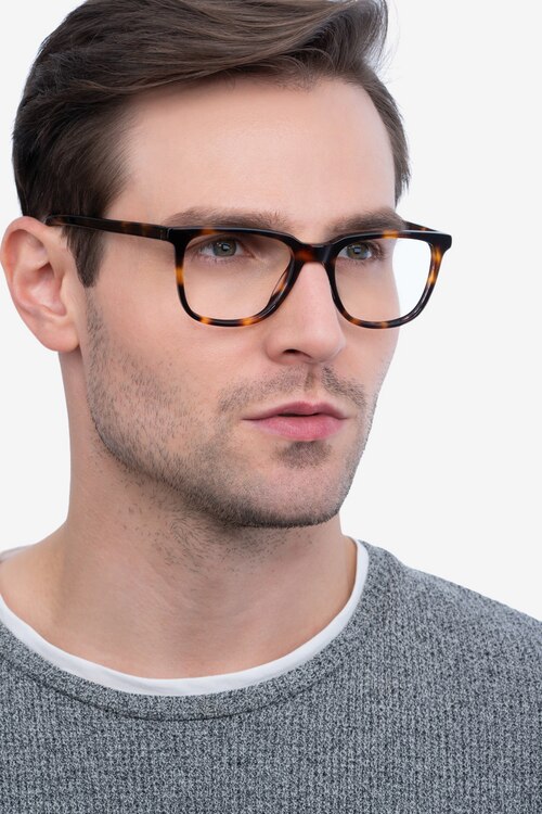 Girona Écailles AcétateMontures de lunettes de vue pour Hommes d'EyeBuyDirect
