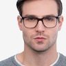 Girona Gray AcetateEyeglass Frames for Men from EyeBuyDirect
