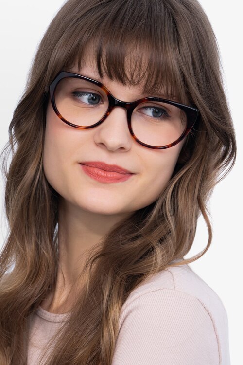 Rhyme Tortoise AcetateEyeglass Frames for Women from EyeBuyDirect
