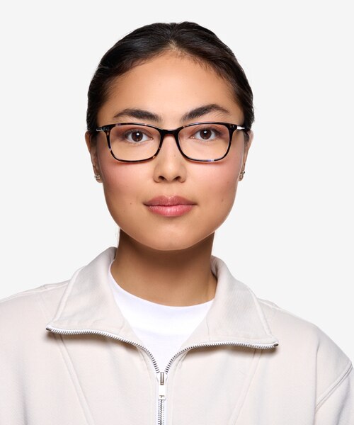 Alette Blue Floral AcetateEyeglass Frames for Women from EyeBuyDirect