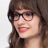 Depth Brown Floral AcetateEyeglass Frames for Women from EyeBuyDirect