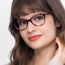 Depth Fleuries AcétateMontures de lunettes de vue pour Femmes d'EyeBuyDirect