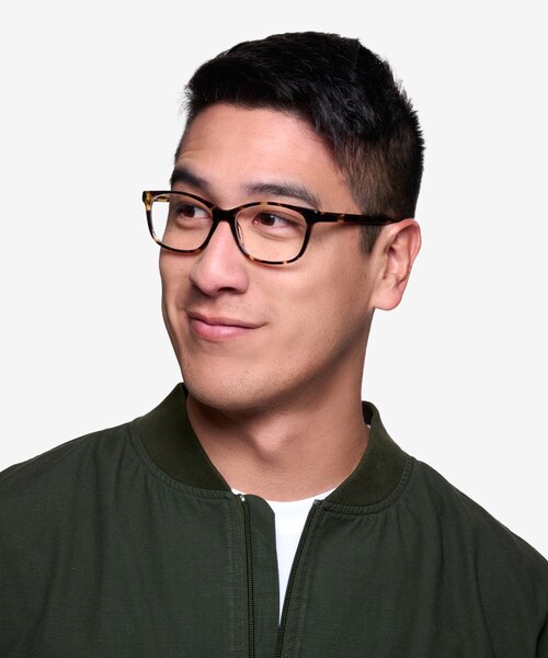 Ayla Écailles AcétateMontures de lunettes de vue pour Hommes d'EyeBuyDirect