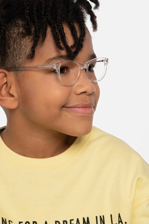 Thinker Clear AcetateEyeglass Frames for Men from EyeBuyDirect