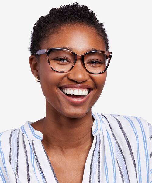 Pink Tortoise Petal -  Acetate Eyeglasses