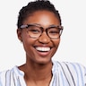 Petal Pink Tortoise AcetateEyeglass Frames for Women from EyeBuyDirect