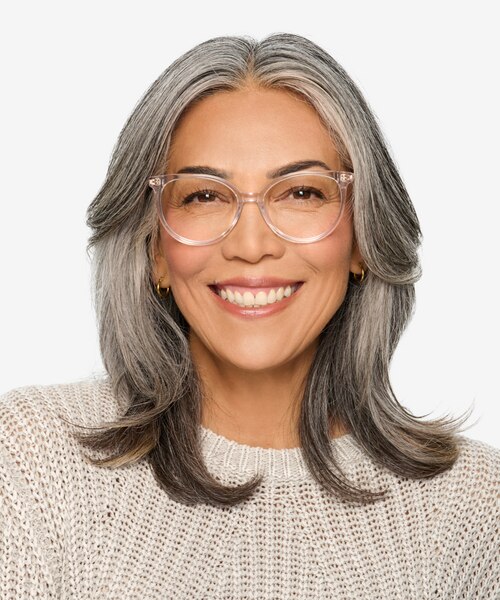 Nala Clear AcetateEyeglass Frames for Men from EyeBuyDirect
