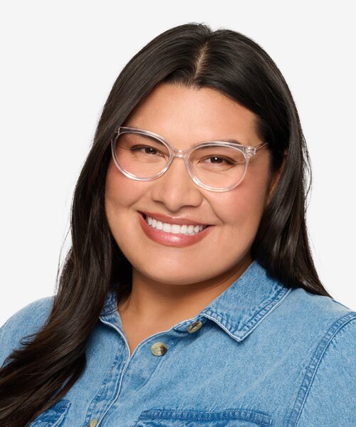 Nala Clear AcetateEyeglass Frames for Women from EyeBuyDirect