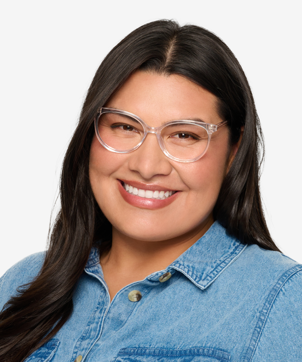 Nala Cat Eye Clear Glasses for Women Eyebuydirect Canada