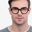 Groove Blue AcetateEyeglass Frames for Men from EyeBuyDirect