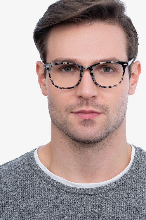 Honor Gray Tortoise AcetateEyeglass Frames for Men from EyeBuyDirect