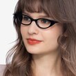 Hush Black AcetateEyeglass Frames for Women from EyeBuyDirect