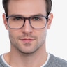 Tactician Gray AcetateEyeglass Frames for Men from EyeBuyDirect