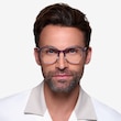 Tower Gray AcetateEyeglass Frames for Men from EyeBuyDirect