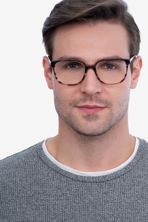 Joanne Striped AcetateEyeglass Frames for Men from EyeBuyDirect