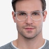 Joanne Clear AcetateEyeglass Frames for Men from EyeBuyDirect