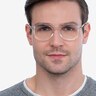 Atlantic Clear AcetateEyeglass Frames for Men from EyeBuyDirect