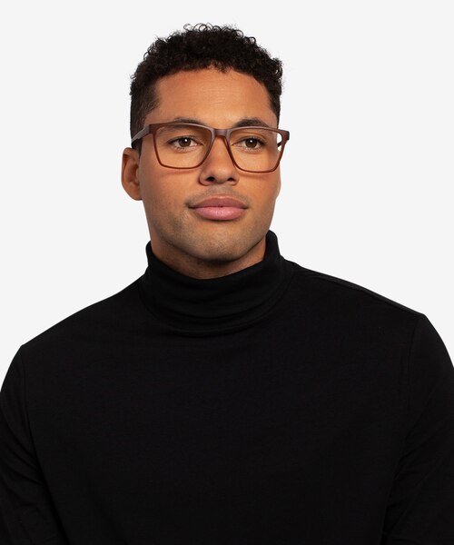 Spencer Brown PlasticEyeglass Frames for Men from EyeBuyDirect