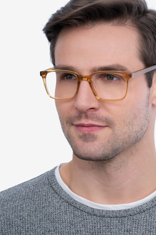 Charlie Oversized Prescription Glasses - Clear