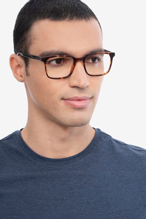 Charlie Brown Tortoise AcetateEyeglass Frames for Men from EyeBuyDirect