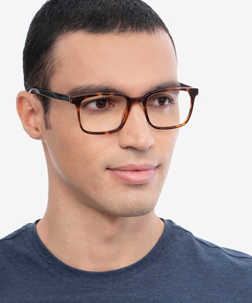 Charlie Brown Tortoise AcetateEyeglass Frames for Men from EyeBuyDirect
