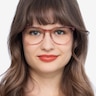 Dulce Rose AcétateMontures de lunettes de vue pour Femmes d'EyeBuyDirect