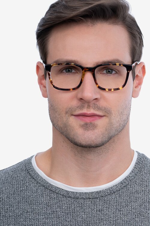 Longway Tortoise AcetateEyeglass Frames for Men from EyeBuyDirect