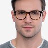 Longway Tortoise AcetateEyeglass Frames for Men from EyeBuyDirect
