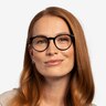 Fleury Black AcetateEyeglass Frames for Women from EyeBuyDirect