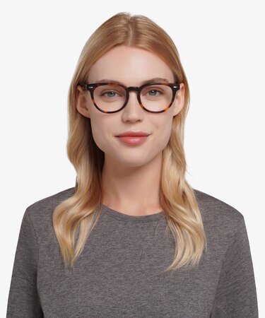 Dark Tortoise Maeby -  Acetate Eyeglasses