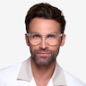 Maeby Clear AcetateEyeglass Frames for Men from EyeBuyDirect