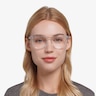 Maeby Clear AcetateEyeglass Frames for Women from EyeBuyDirect