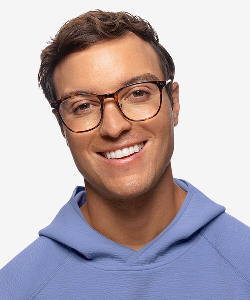 Follow Tortoise AcetateEyeglass Frames for Men from EyeBuyDirect