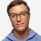 Follow Black Golden Acétate Montures de lunettes de vue pour Hommes d'EyeBuyDirect