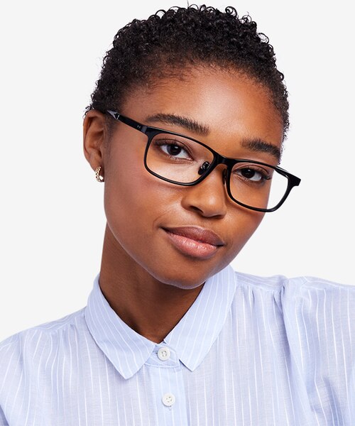 Calling Black AcetateEyeglass Frames for Women from EyeBuyDirect