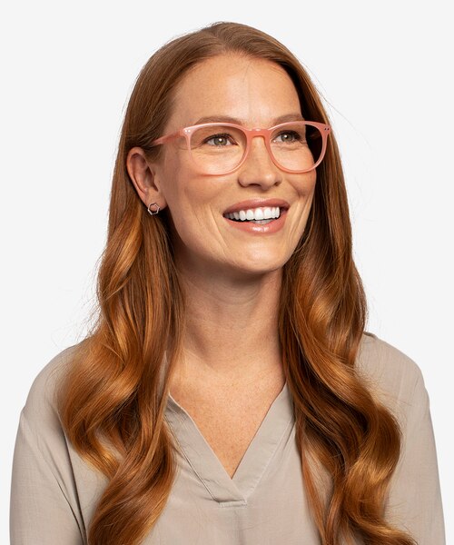 Cherbourg Coral AcetateEyeglass Frames for Women from EyeBuyDirect