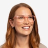 Cherbourg Coral AcetateEyeglass Frames for Women from EyeBuyDirect