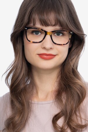 Tortoise Varda -  Acetate Eyeglasses