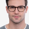Gabor Brown Tortoise AcetateEyeglass Frames for Men from EyeBuyDirect