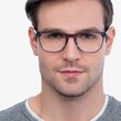 Gato Gray AcetateEyeglass Frames for Men from EyeBuyDirect