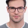 Gato Gray AcetateEyeglass Frames for Men from EyeBuyDirect