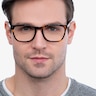 Gato Écailles AcétateMontures de lunettes de vue pour Hommes d'EyeBuyDirect