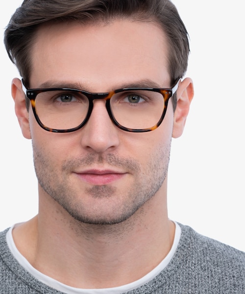 Gato Tortoise AcetateEyeglass Frames for Men from EyeBuyDirect