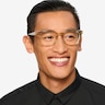 Lighthouse Champagne AcétateMontures de lunettes de vue pour Hommes d'EyeBuyDirect