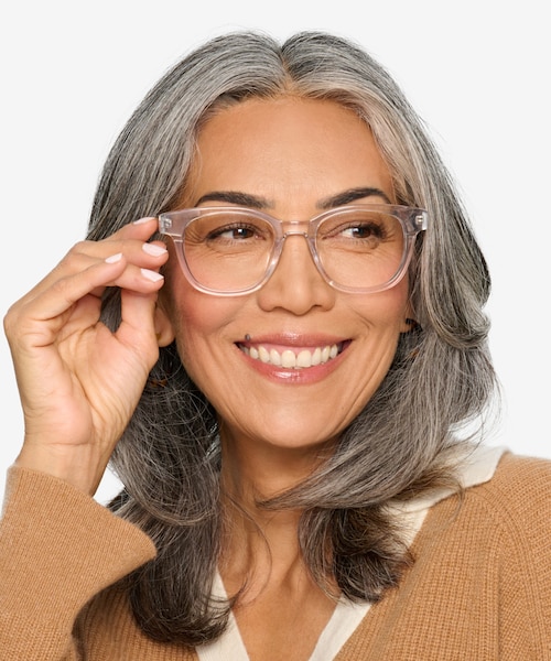 Lighthouse Clear AcetateEyeglass Frames for Women from EyeBuyDirect