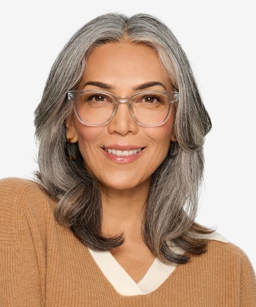 Lighthouse Clear Blue AcétateMontures de lunettes de vue pour Femmes d'EyeBuyDirect