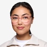 Noun Rose AcétateMontures de lunettes de vue pour Femmes d'EyeBuyDirect