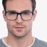 Connect Green Blue AcétateMontures de lunettes de vue pour Hommes d'EyeBuyDirect