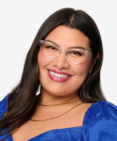 Quartet Clear AcetateEyeglass Frames for Women from EyeBuyDirect